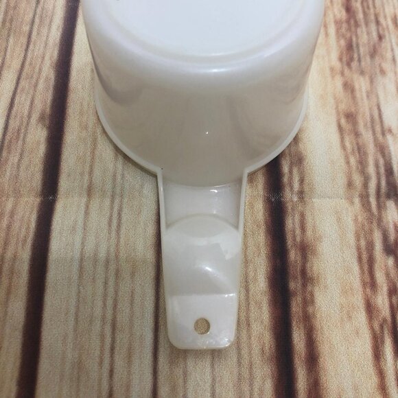 Vintage Tupperware Clear White Nesting Measuring Cup 3/4 CUP Replacement 762-1 - Picture 9 of 10